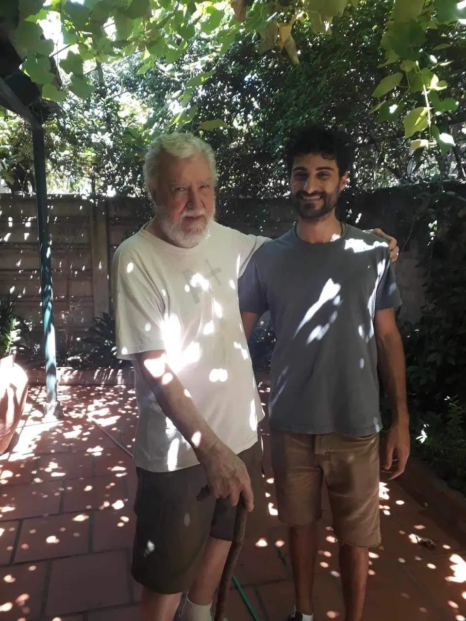 Pablo Arranz junto a Francisco Estrada Gómez